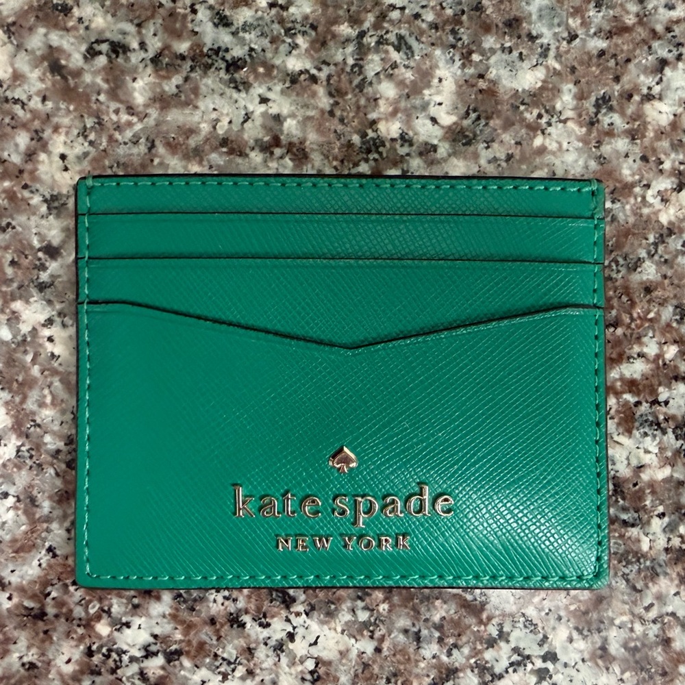 Kate Spade Teal Card Holder